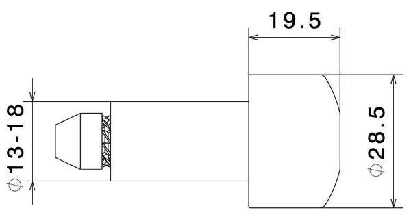 Rizoma MA534 Dimensions