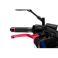 Puig Unfoldable 3.0 Brake Lever (Red Lever, Red Adjuster)