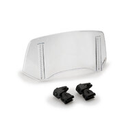 Puig Multi-Adjustable Visor 2.0 Clip-On Version 300mm x 130mm (Clear)