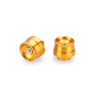 Puig Speed Bar Ends To Suit Various Yamaha Models (Gold)