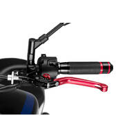 Puig 3.0 Folding Clutch Lever (Red With Red Adjuster)