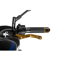 Puig 3.0 Short Clutch Lever (Gold Lever, Black Adjuster)