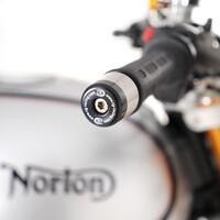 R&G Racing Bar End Sliders To Suit Husqvarna Nuda 900/R, Norton Commando 961 Sport and Zero SRF '19-