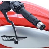 R&G Racing Bar End Sliders To Suit Ducati Scrambler (800) '15-, Urban Enduro '15-'17, Desert Sled '18-, Ducati Scrambler Street Classic '18- & Suzuki 