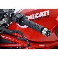 R&G Racing Bar End Sliders To Suit the Ducati DesertX '22-, Ducati Monster 1200R '16-, Monster 1200S '17-, Supersport (S) '17-'20, Supersport 950 '21-