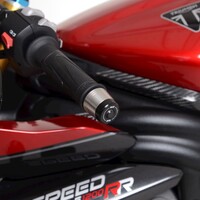 R&G Racing Bar End Sliders To Suit Triumph Speed Triple 1200RR '22-