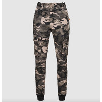 MotoGirl Lara Cargo Camo Trousers