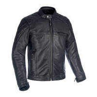 Oxford Route 73 2.0 Leather Jacket - Black (3XL)