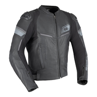 Oxford Cypher 1.0 Leather Men's Jacket - Stealth Black (M/48)