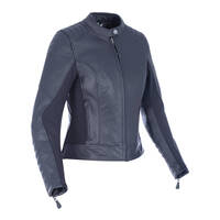 Oxford Ladies Beckley Leather Jacket - Black (12)