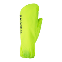 Oxford Rainseal Waterproof Over Gloves - Black / Fluro (S / M)