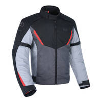 Oxford Delta 1.0 Waterproof Jacket - Black / Grey / Red (M)