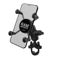 RAM-B-149Z-A-UN7U :: RAM X-Grip Phone Mount With Handlebar U-Bolt Base - Short