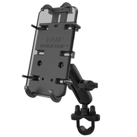 RAM-B-149Z-PD4U :: RAM Quick-Grip XL Phone Mount With Handlebar U-Bolt Base - Medium