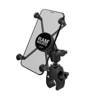 RAM-B-400-A-HOL-UN10BU :: RAM X-Grip Large Phone Mount With Tough-Claw Small Clamp Base - Short