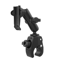 RAM-B-400-GA76U :: RAM Tough-Claw Small Clamp Mount with Garmin Spine Clip Holder