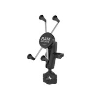 RAM-B-408-75-1-UN10U :: RAM X-Grip Large Phone Mount With Torque Medium Rail Base Medium Arm