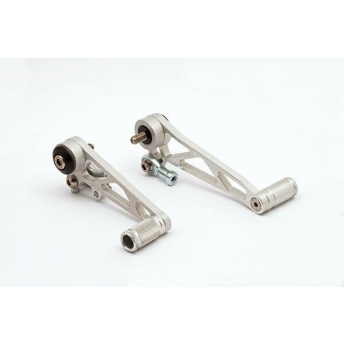 LSL Shift & Foot Brake Lever Set To Suit Triumph Thruxton 2004 - 2015 (Colour: Silver)