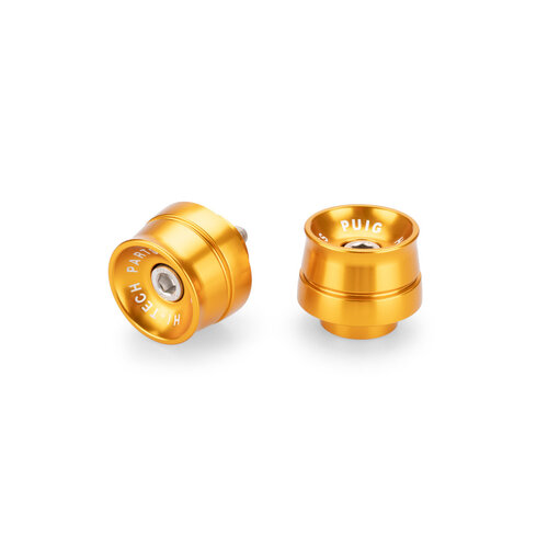 Puig Speed Bar Ends To Suit Various Yamaha Models (Gold)