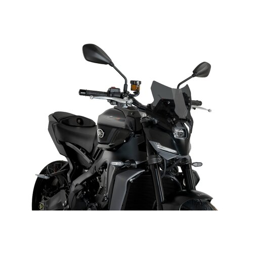 Puig New Generation Sport Screen To Suit Yamaha MT-09/SP (2024 - Onwards) - Dark Smoke