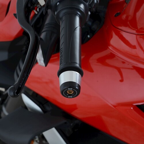 R&G Racing Bar End Sliders To Suit the Ducati Streetfighter V4 (S) '20-, Multistrada V4(S) '21- & Ducati Streetfighter V2 '22-