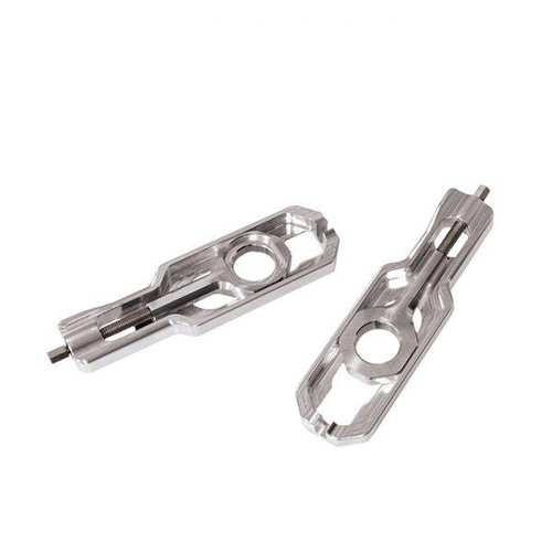 Bonamici Racing Chain Adjuster To Suit Honda CBR1000RR Fireblade 2017 - 2019 [Colour: Silver]