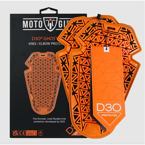 MotoGirl D3O Ghost L2 - Knee/Elbow Protector (Pair)