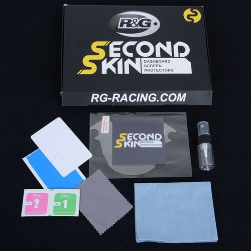 R&G Racing Dashboard Screen Protector Kit To Suit Triumph Bobber '17- / Speedmaster '18- / Street Scrambler '17- / Street Twin '16- & Speed Twin 900 '