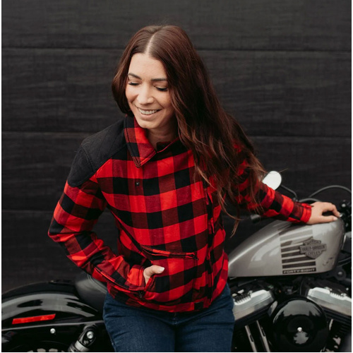 MotoGirl Jessie Flannel Jacket