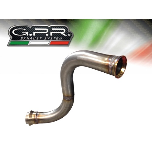 GPR Exhaust To Suit Ktm Duke 390 2017-2020, Decatalizzatore, Decat pipe 