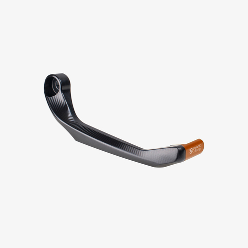 Bonamici Racing Aluminum lever protection RH side - ORANGE (without adaptor)