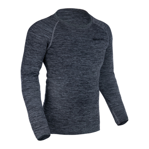 Oxford Advanced Base Layer MS Thermal Top - Charcoal (L / XL)