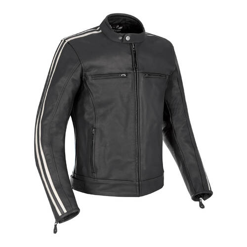 Oxford Bladon Leather Jacket - Black (M)