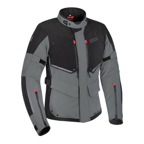 Oxford Mondial Laminate Jacket - Black / Grey (3XL)