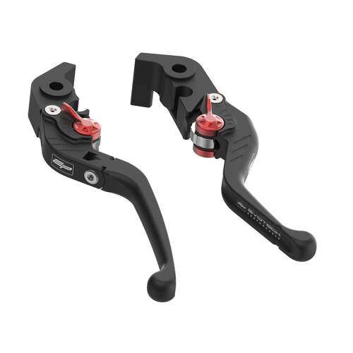 Evotech Performance Evo Folding Clutch and Short Brake Lever set - Aprilia RSV1000 Factory  2004 - 2008