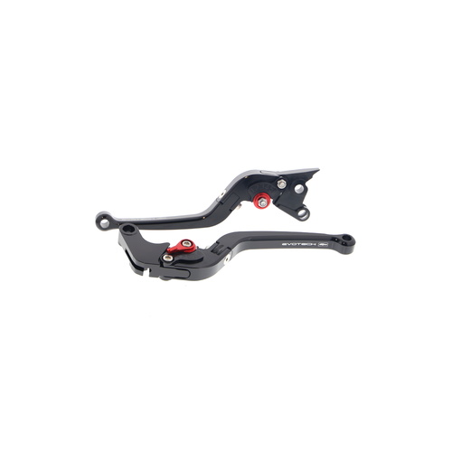 Evotech Performance Folding Clutch And Brake Lever Set To Suit Aprilia Tuono V4 1100 Factory 2015 - 2016