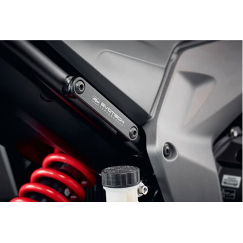 Evotech Performance Footrest Blanking Plates To Suit Triumph Daytona 660 (2024 - Onwards)