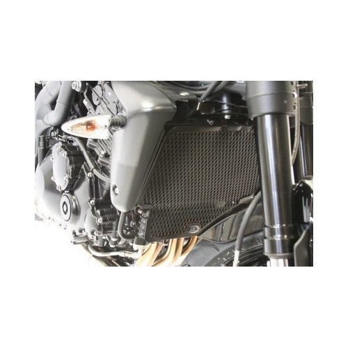 R&G Racing Radiator Guard To Suit Triumph Speed Triple 2006 - 2009 (Titanium)