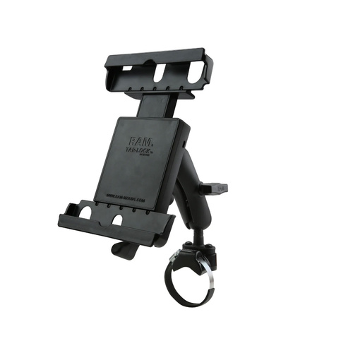 RAM-231Z-2-TABL20U :: RAM ATV/UTV Rail Mount for 9"-10.5" Tablets With Heavy Duty Cases