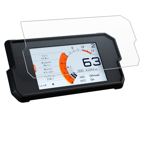 Speedo Angels Dashboard Screen Protector To Suit KTM 125 390 DUKE (2017-2023) 2 x Ultra Clear & 2 x Anti Glare